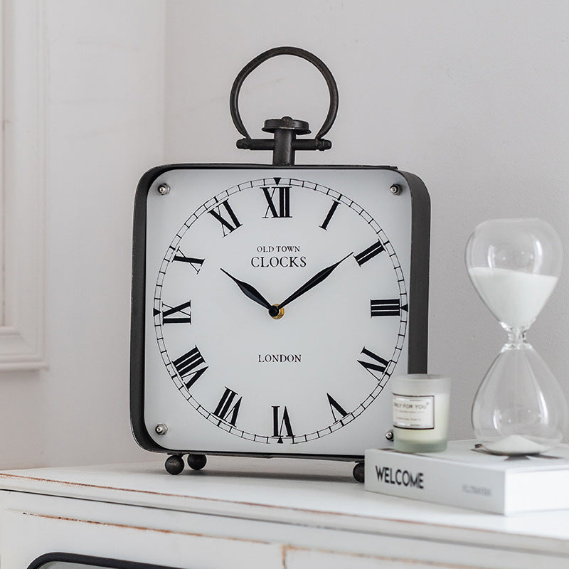 Vintage Old Town London Desk Clock