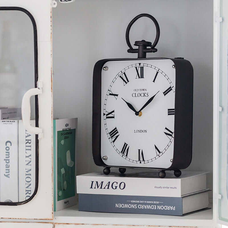 Vintage Old Town London Desk Clock